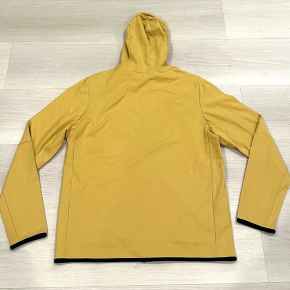 Nike Tech Essentials Zip Sport Hoodie Athletic Jacket Gold Beige Mens Large New - Picture 10 of 10